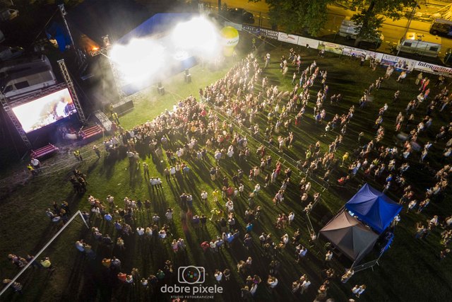 Fotografia imprez masowych dronem